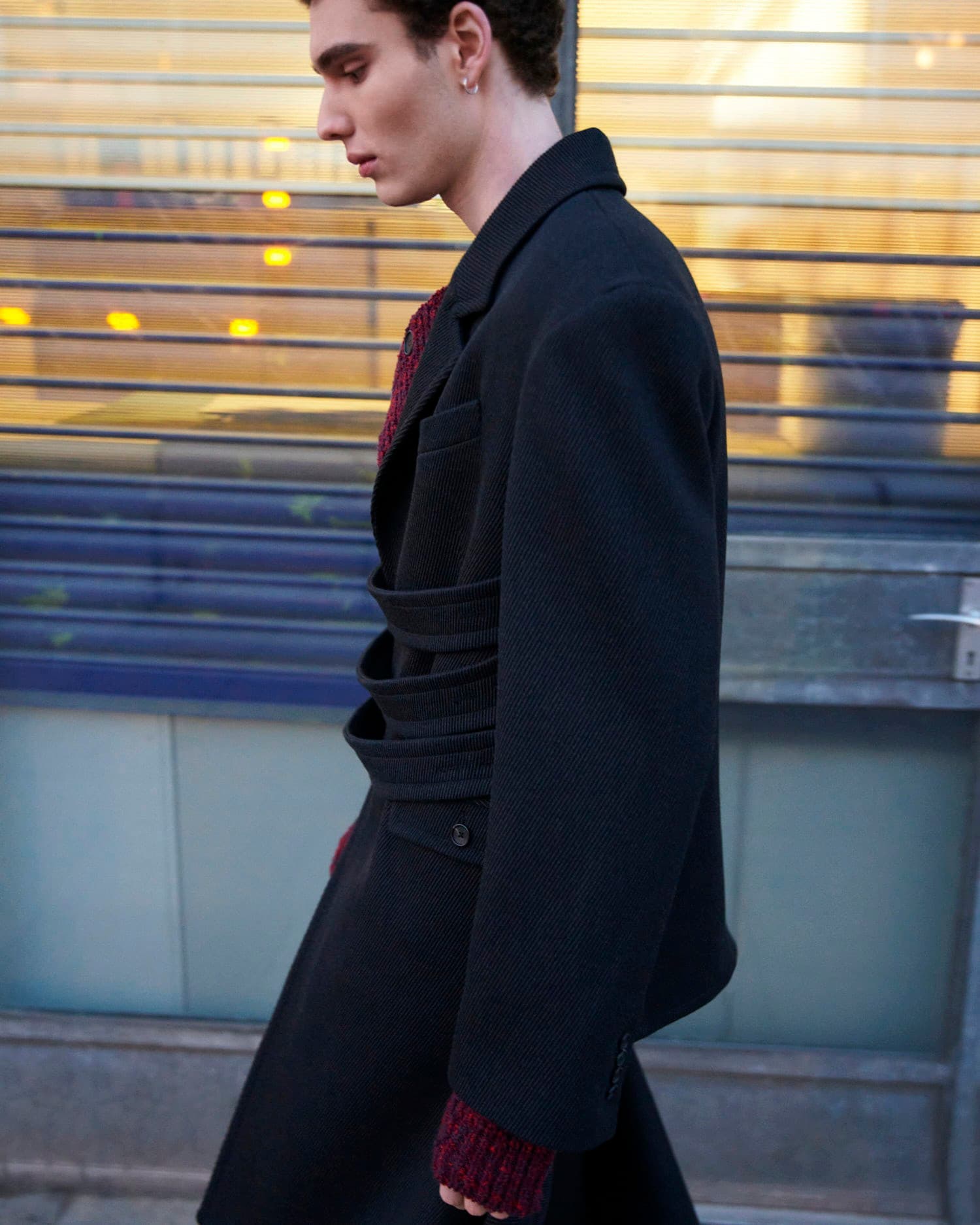 Art direction across T/SEHNE's FW23 lookbook.