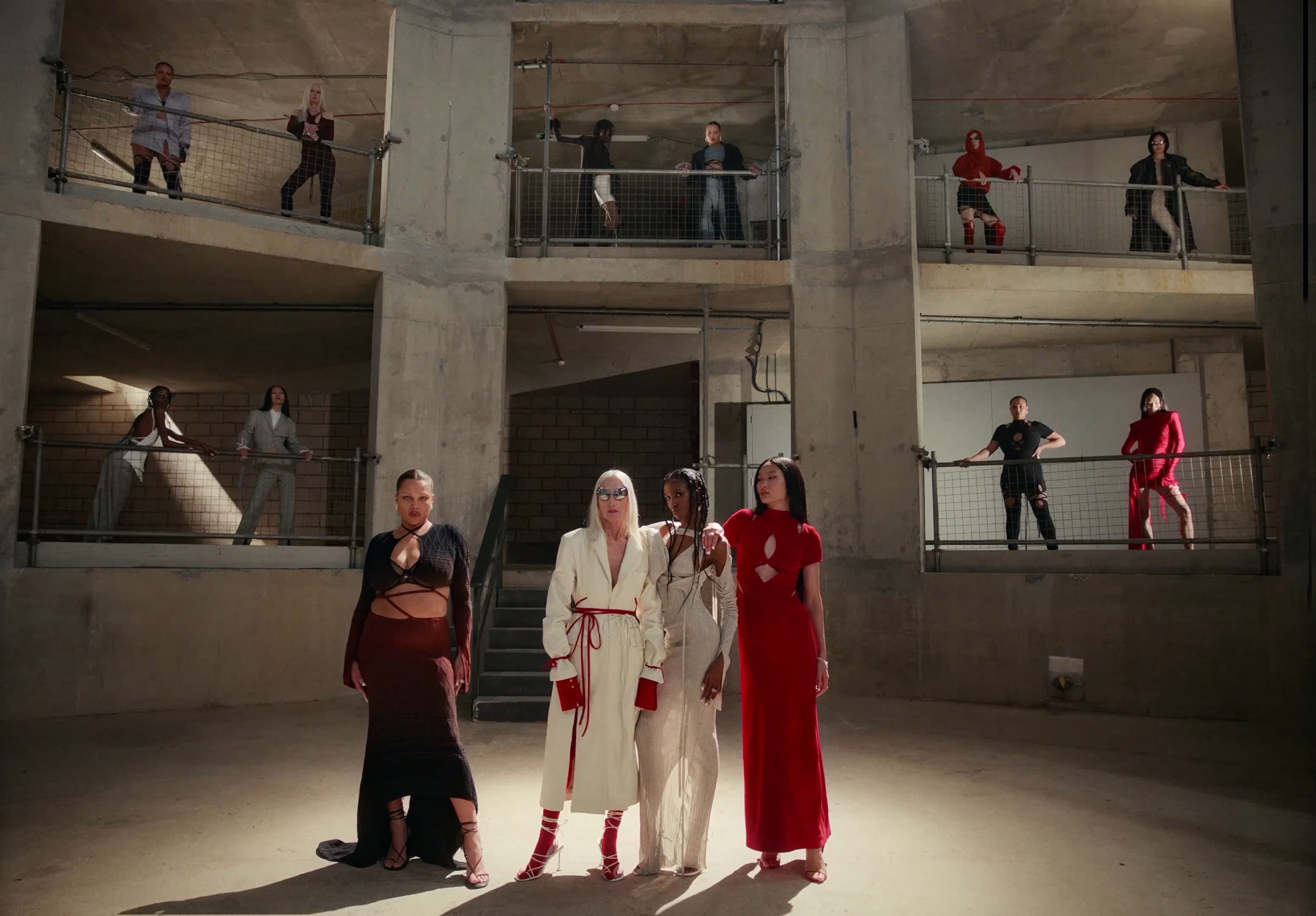 Art direction and capture: SRVC Studio FW23 show.